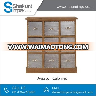 Widely Selling Classic Look Aviator Cabinet at Low Price