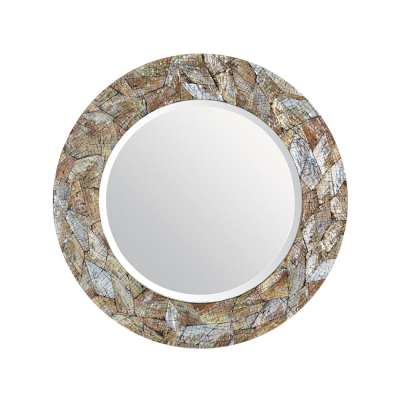 Classic Design Elegant Look Crackled Mother of Pearl Mirror Supplier